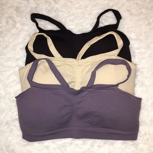 Set of 3 Barely There Bras size Large